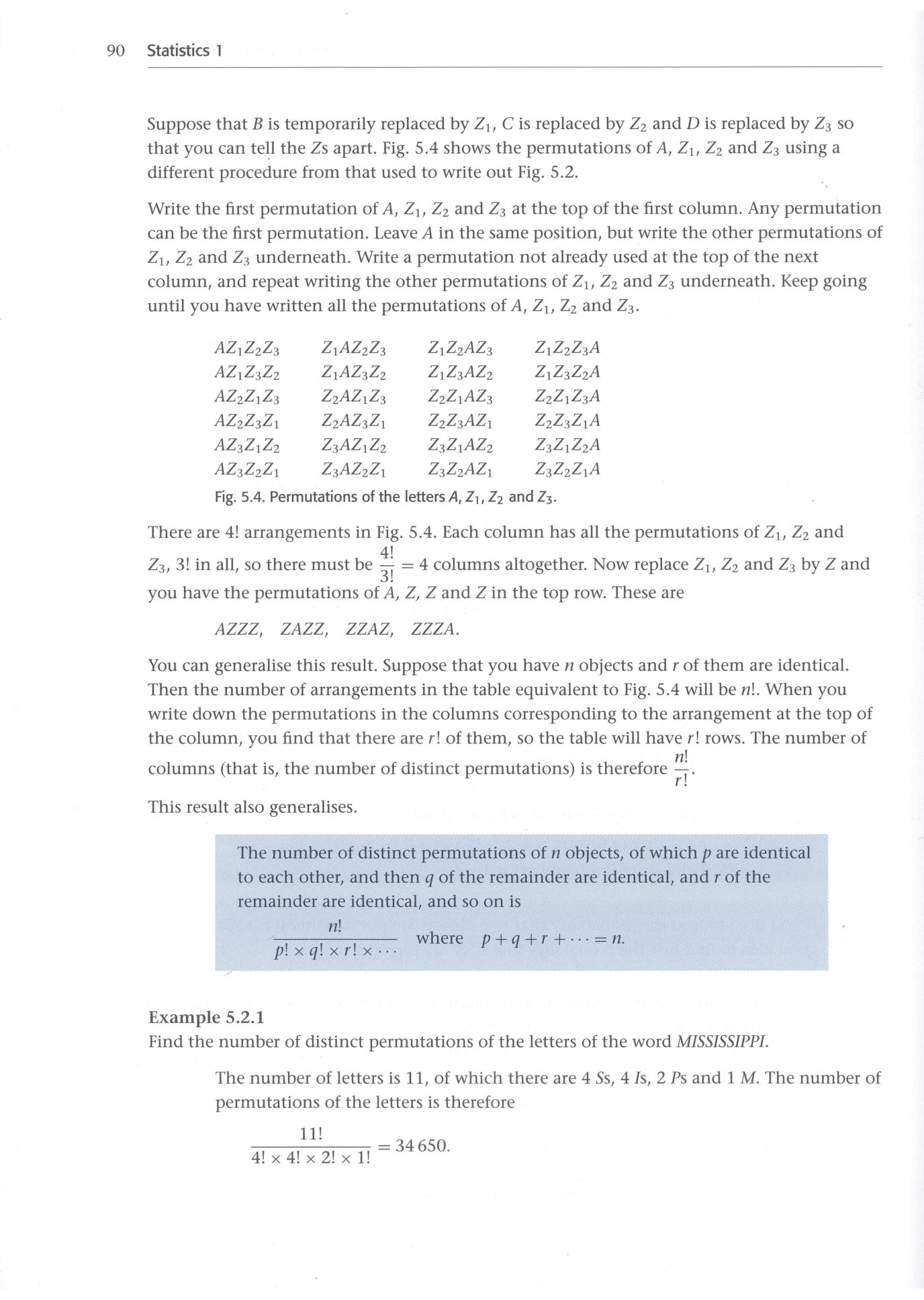 Cambridge Statistics